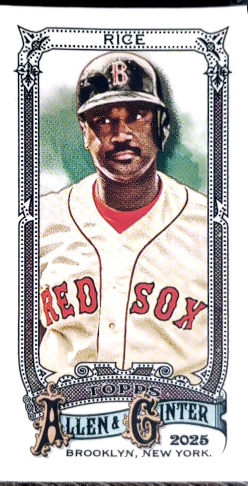 Jim Rice [Allen Ginter Mini] #310 Prices | 2025 Topps Allen and Ginter ...