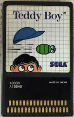 Game Card | Teddy Boy Sega Master System