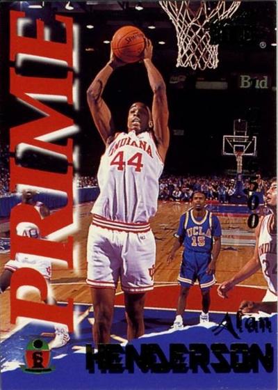 Alan Henderson #17 1995 Signature Rookies Prime Basketball