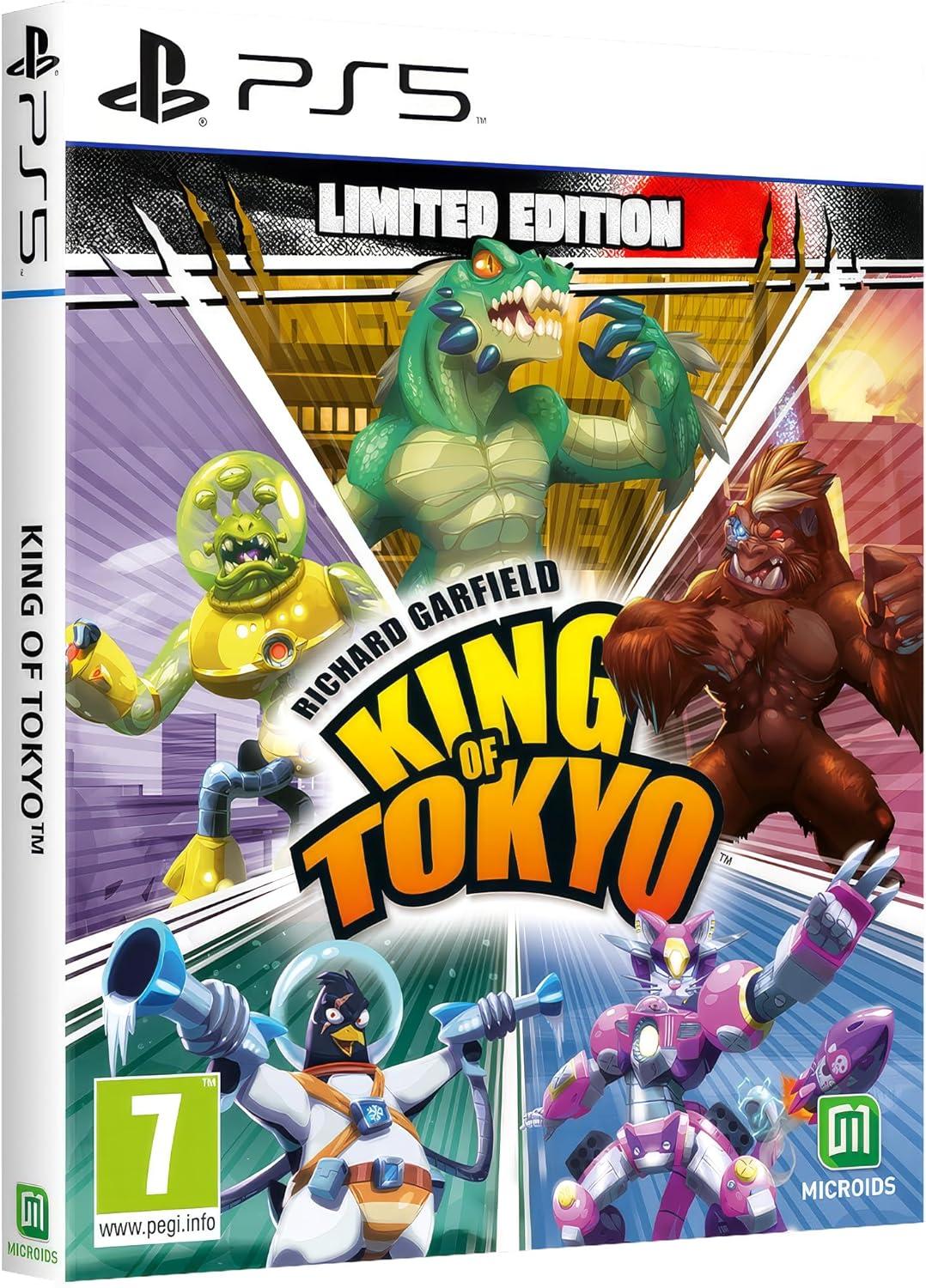 Carátula de King of Tokyo Limited Edition para PS5 (edición PAL España)