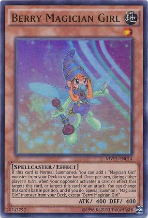 Berry Magician Girl MVP1-EN014 YuGiOh The Dark Side of Dimensions Movie Pack