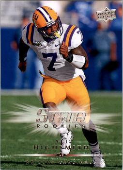Ali Highsmith #319 2008 Upper Deck Football