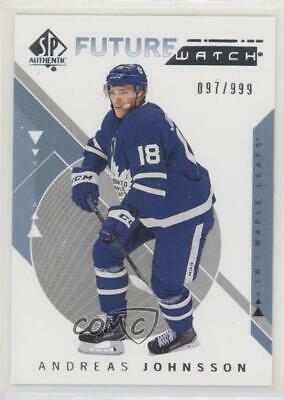 Andreas Johnsson #160 Hockey Cards 2018 SP Authentic