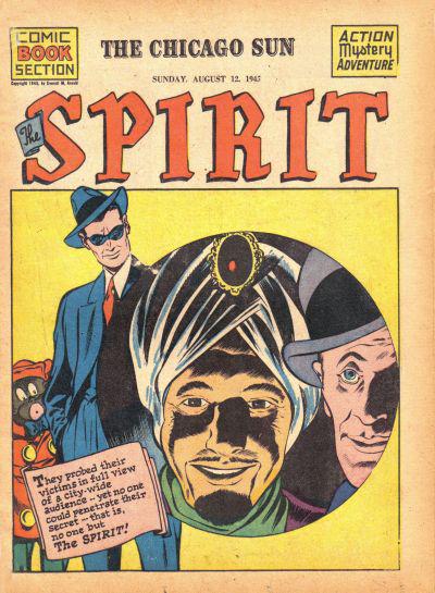 Spirit #8/12/1945 (1945) Comic Books Spirit