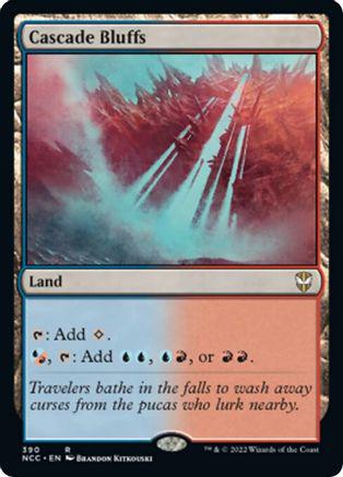 Cascade Bluffs #390 Magic New Capenna Commander