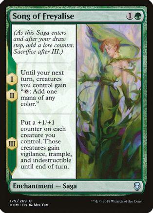 Song of Freyalise #179 Magic Dominaria