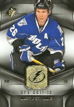 Martin St. Louis #15 2011 Upper Deck Spx Hockey