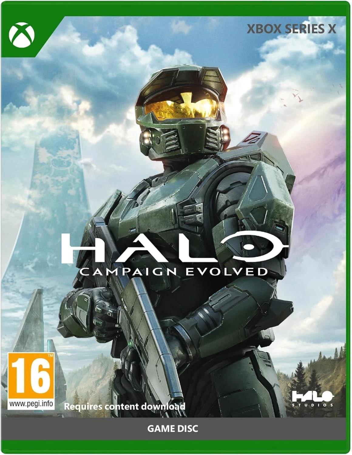 Carátula de Halo: Campaign Evolved para Xbox Series X (edición PAL España)