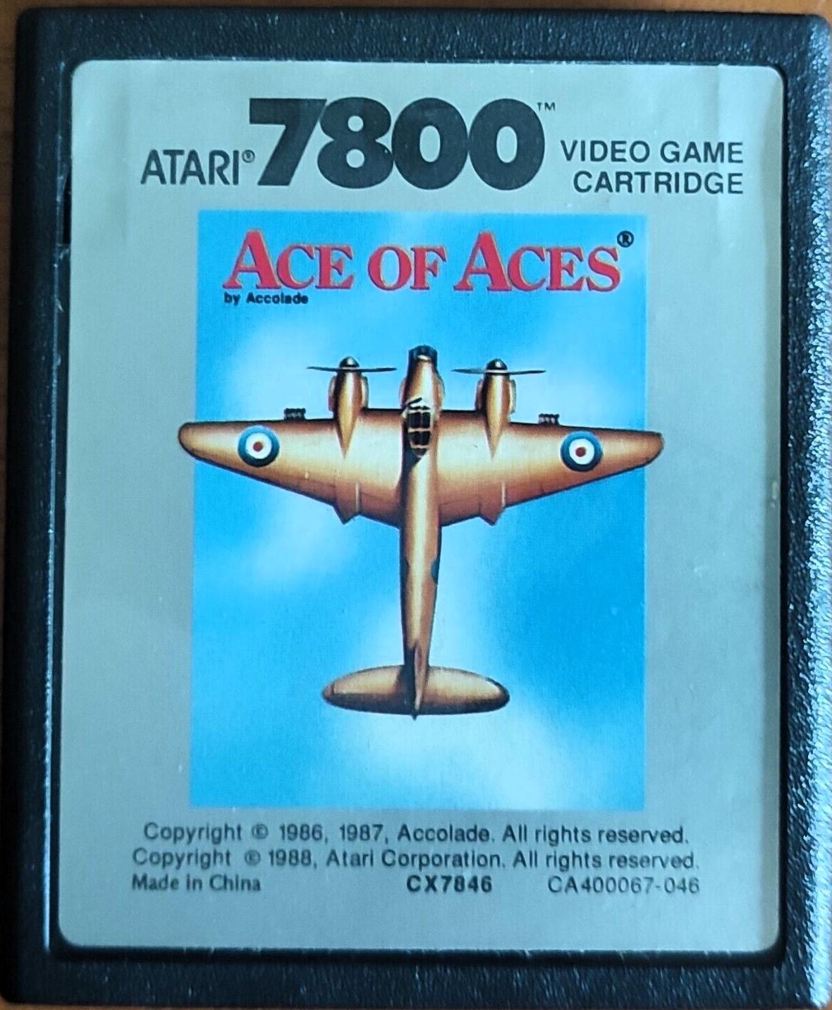 Ace of Aces PAL Atari 7800