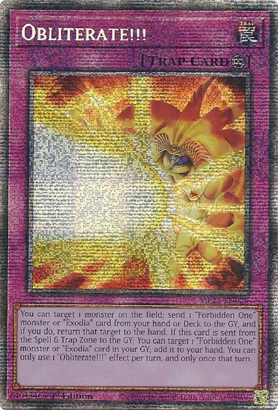 Obliterate!!! MP25-EN029 Prices | YuGiOh 2025 Mega Pack Tin | YuGiOh Cards Obliterate!!! MP25-EN029 Prices | YuGiOh 2025 Mega Pack Tin | YuGiOh Cards