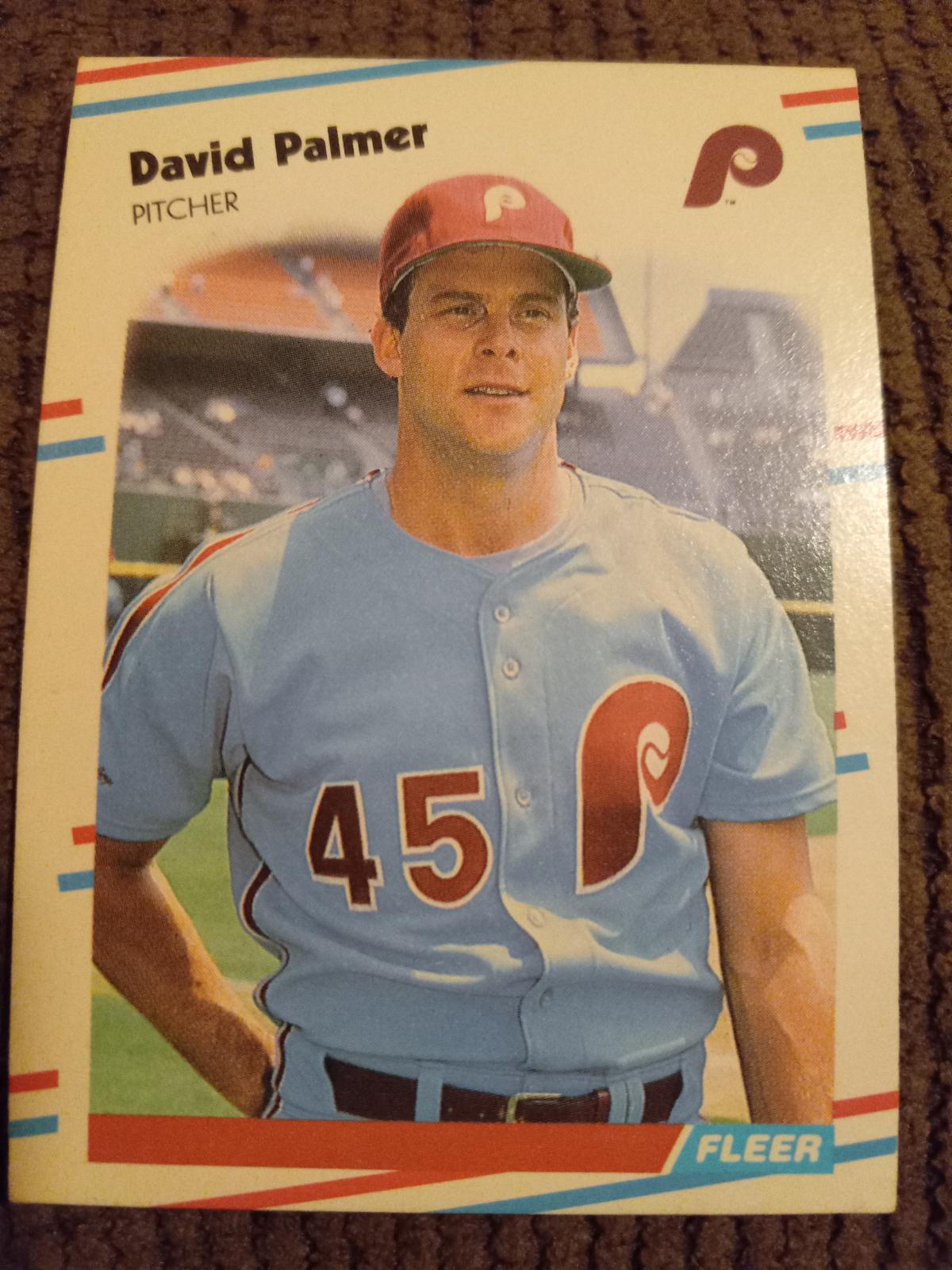 David Palmer #U-111 Baseball Cards 1988 Fleer Update