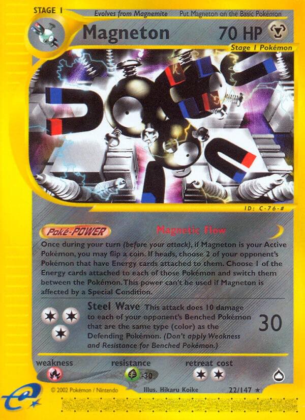 Magneton #22 Pokemon Aquapolis