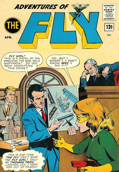 Adventures of the Fly #25 (1963) Comic Books Adventures of the Fly