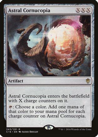 Astral Cornucopia Magic Commander 2016