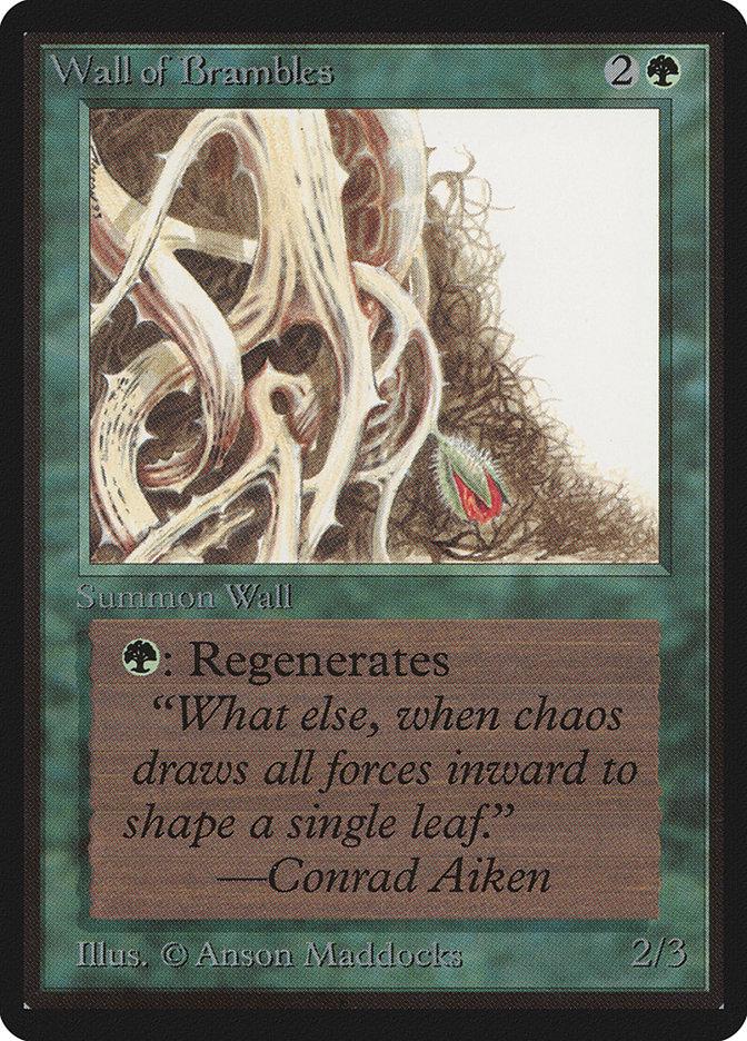 Wall of Brambles Magic Beta