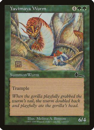 Yavimaya Wurm (Magic Urzas Legacy)