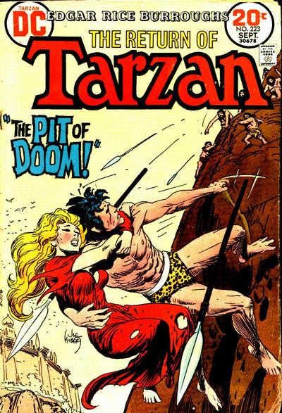 Tarzan #223 (1973) Comic Books Tarzan