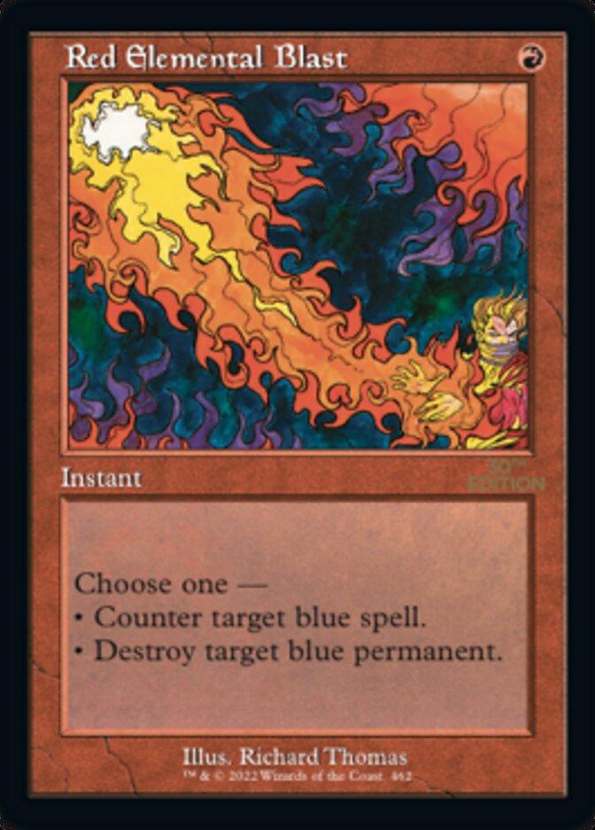 Red Elemental Blast #462 Magic 30th Anniversary
