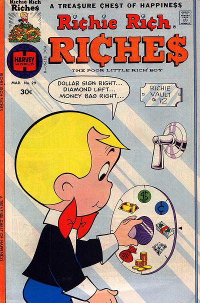 Richie Rich Riches #29 (1977) Comic Books Richie Rich Riches
