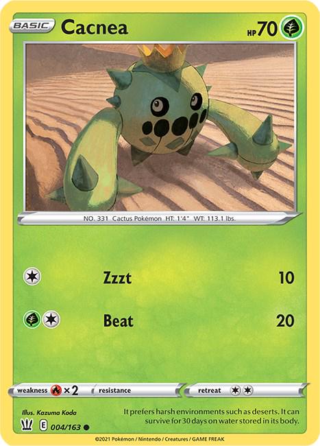 Cacnea #4 Pokemon Battle Styles
