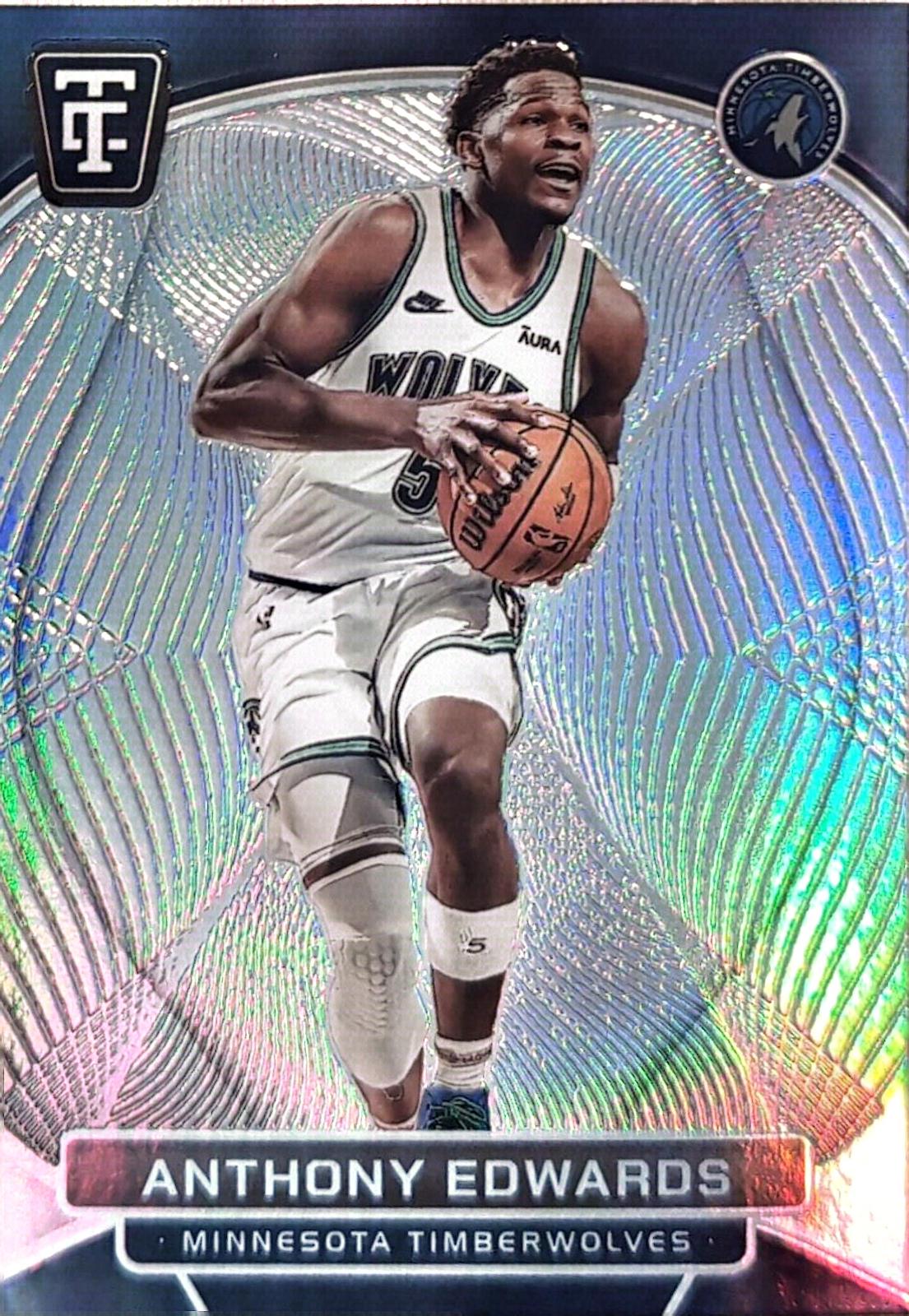 Anthony Edwards #126 Basketball Cards 2024 Panini Totally Certified