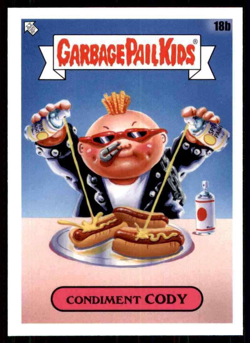 Condiment CODY #18b Garbage Pail Kids Food Fight