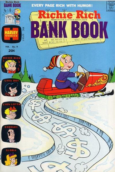 Richie Rich Bank Book #9 (1974) Comic Books Richie Rich Bank Book