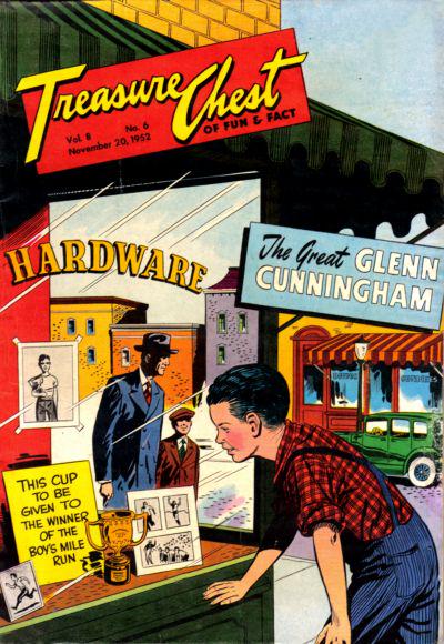 Treasure Chest of Fun and Fact #6 132 (1952) Comic Books Treasure Chest of Fun and Fact
