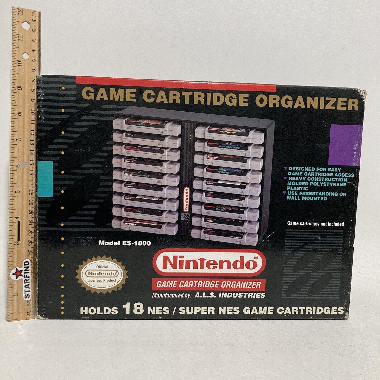 Game Cartridge Organizer Super Nintendo