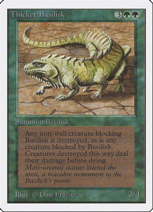 Thicket Basilisk Magic Unlimited