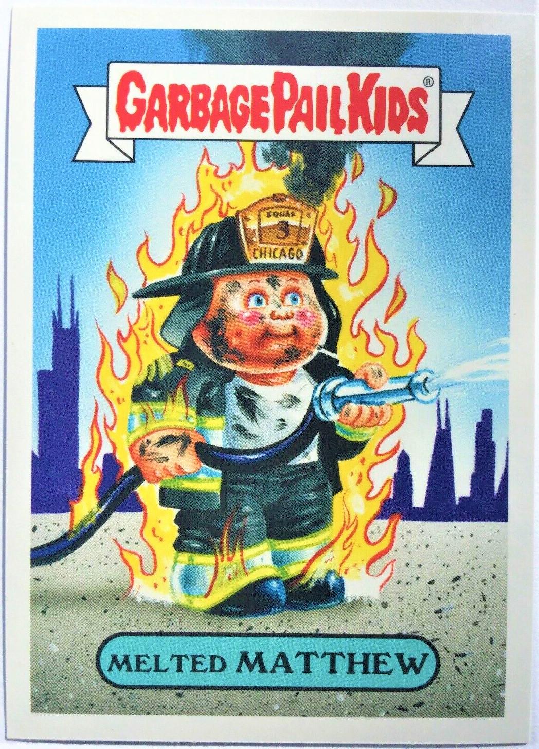 Melted MATTHEW #2b Garbage Pail Kids Prime Slime Trashy TV