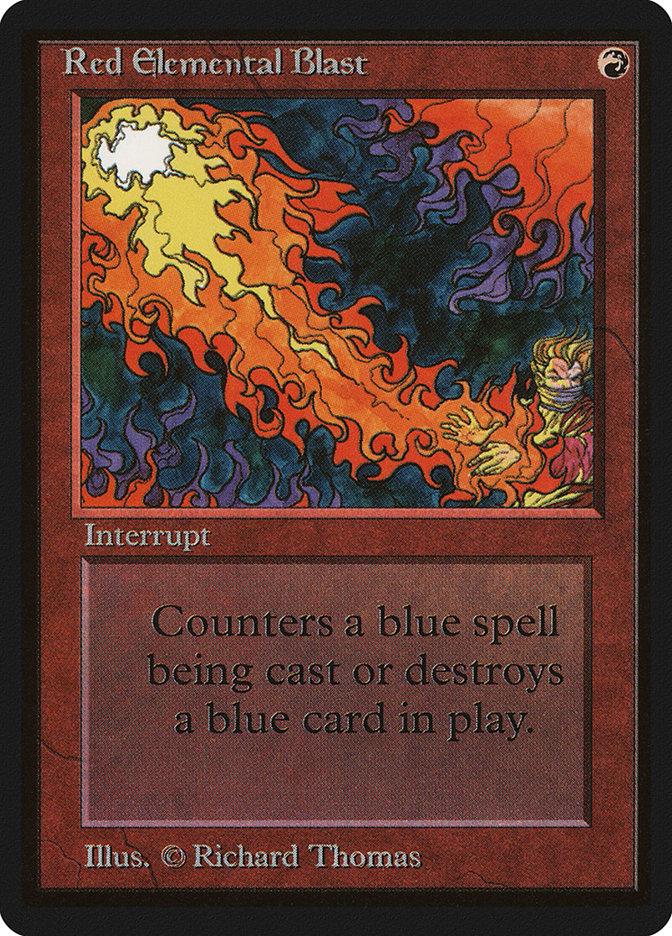 Red Elemental Blast Magic Beta