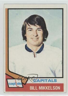 Bill Mikkelson #23 Hockey Cards 1974 Topps