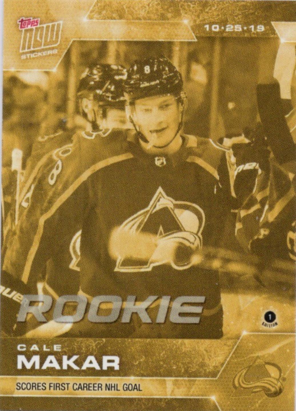 Cale Makar [Gold] #31G