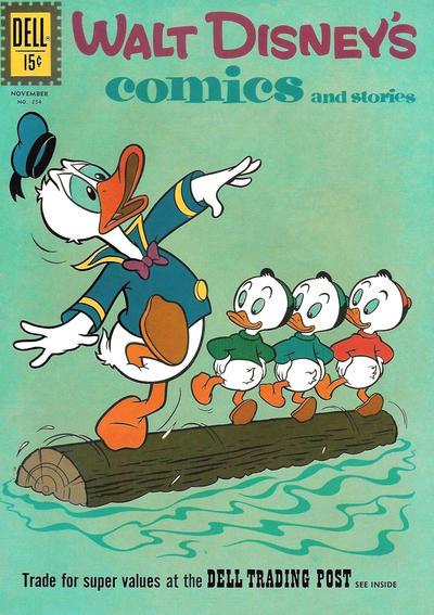 Walt Disney's Comics and Stories #254 (1961) Comic Books Walt Disney's Comics and Stories