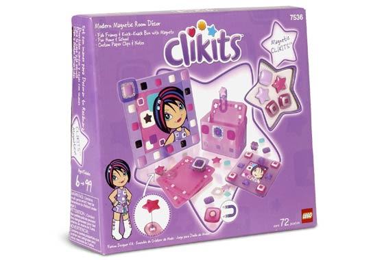 Modern Magnetic Room Decor #7536 LEGO Clikits
