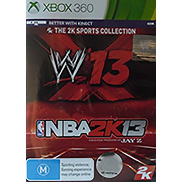 WWE '13 & NBA 2K13 PAL Xbox 360