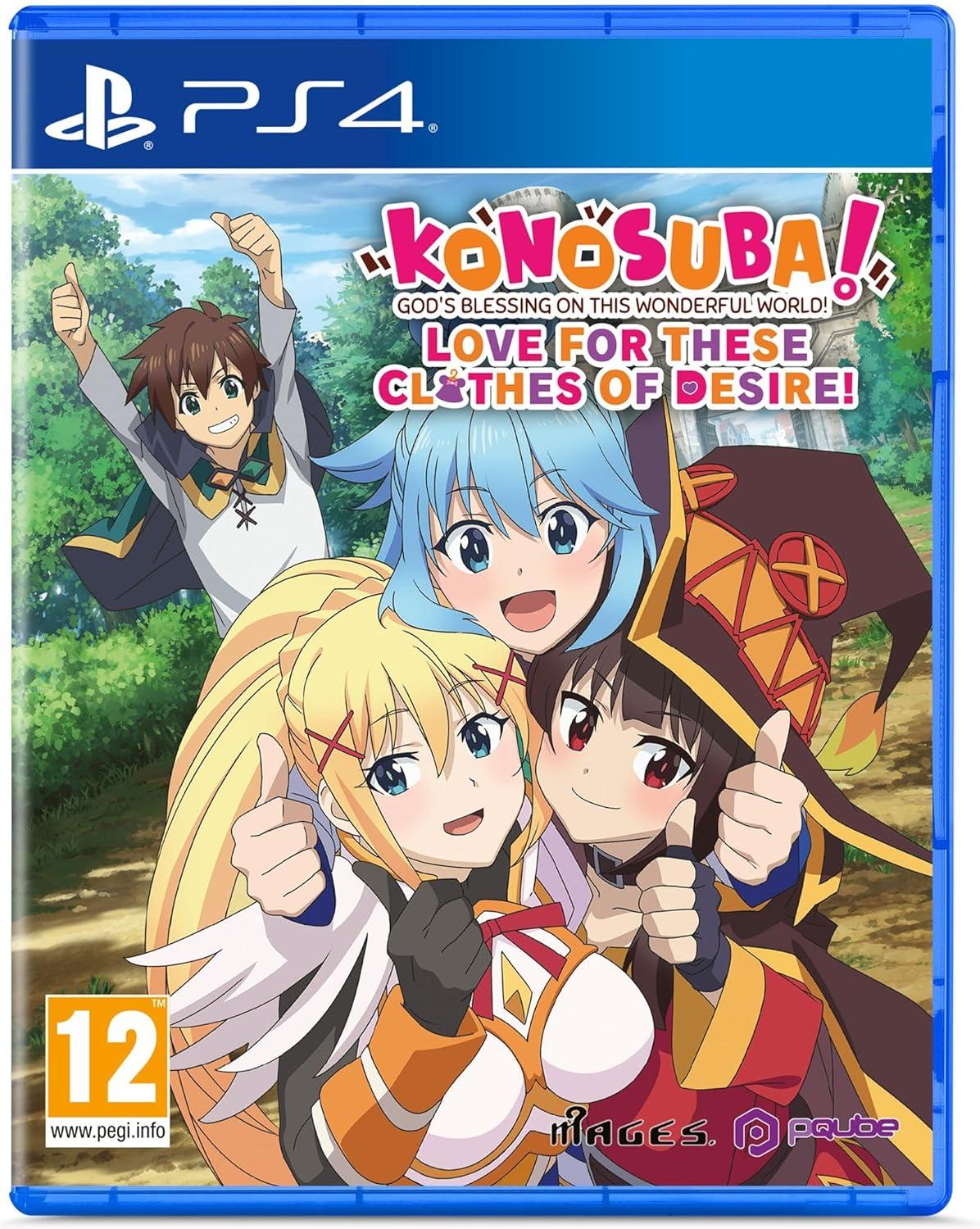 Konosuba!: God's Blessing on this Wonderful World! Love For These Clothes Of Desire PAL Playstation 4