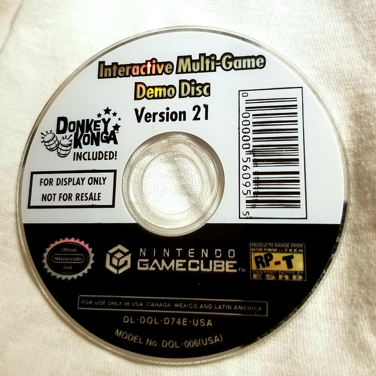 Interactive Multi-Game Demo Disc Version 21 Gamecube