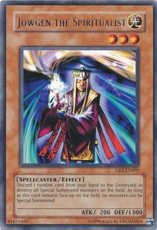 Jowgen the Spiritualist DB2-EN001 YuGiOh Dark Beginning 2