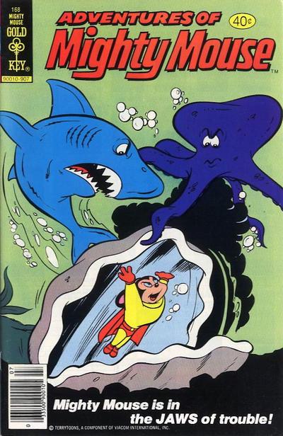 Adventures of Mighty Mouse #168 (1979) Comic Books Adventures of Mighty Mouse