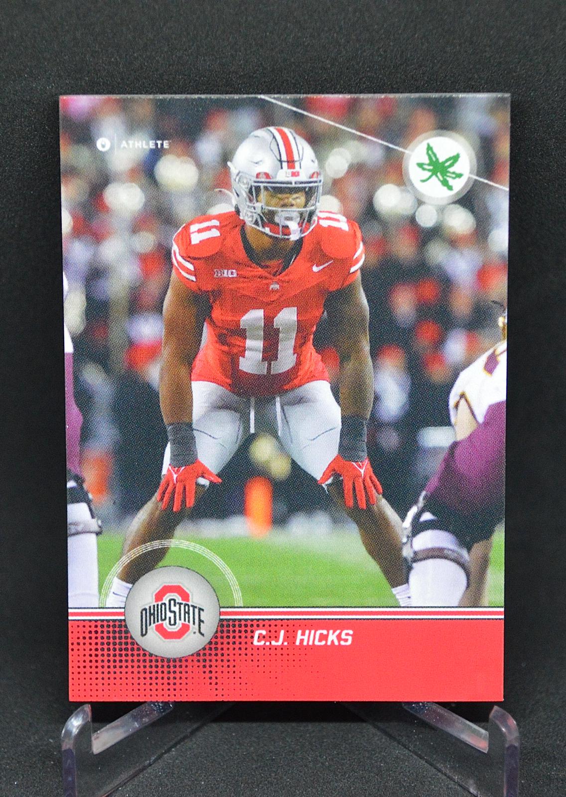 C.J. Hicks #B-13 Football Cards 2024 Onit Ohio State