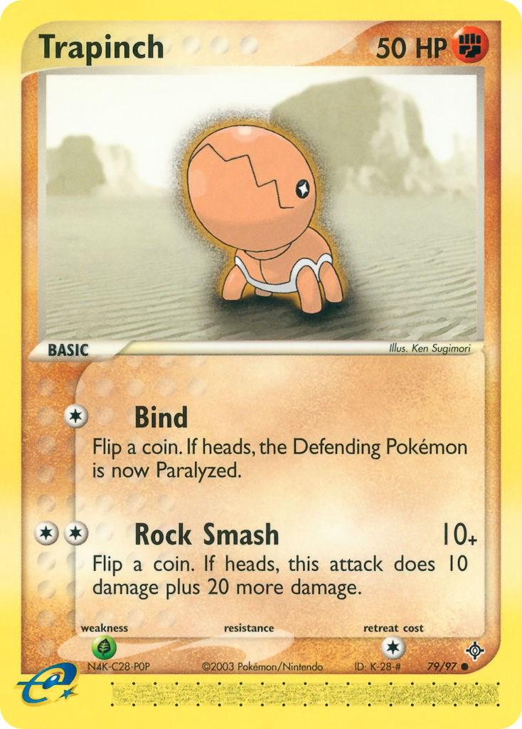 Trapinch #79 Pokemon Dragon