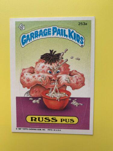 RUSS Pus #253a 1987 Garbage Pail Kids