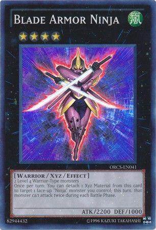 Blade Armor Ninja ORCS-EN041 YuGiOh Order of Chaos