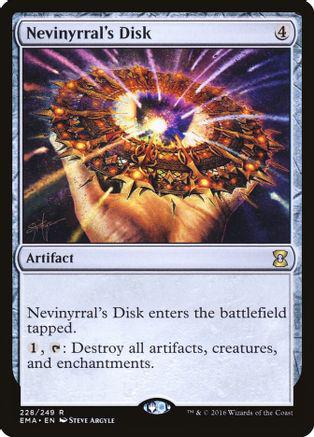 Nevinyrral's Disk Magic Eternal Masters