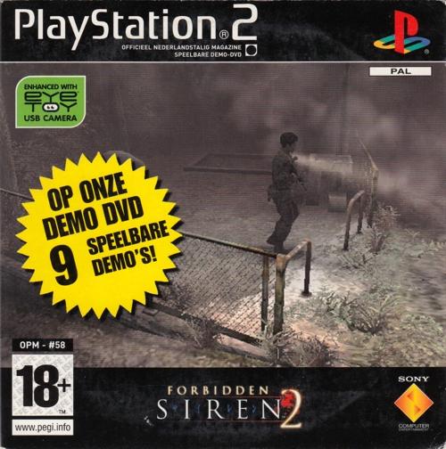 Official Playstation Magazine Demo 58 PAL Playstation 2