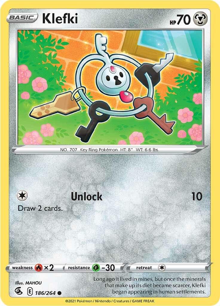 Klefki #186 Pokemon Fusion Strike