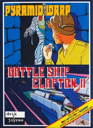Pyramid Warp & Battleship Clapton 2 Colecovision