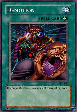 Demotion MFC-029 YuGiOh Magician's Force
